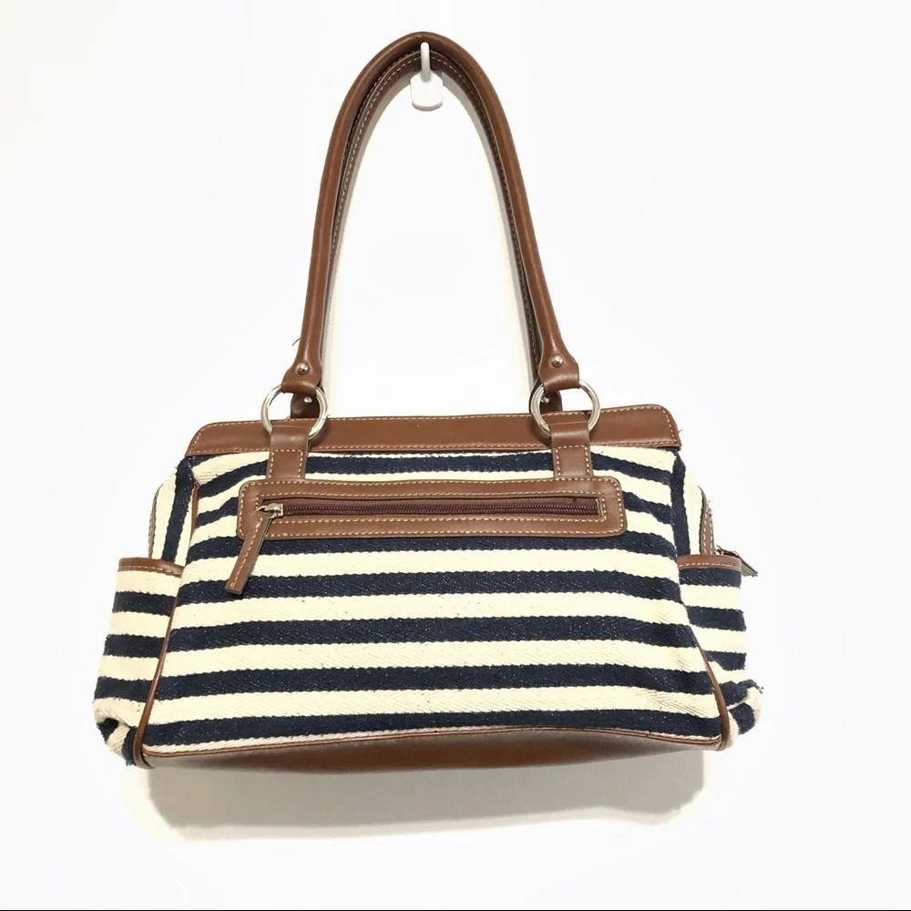 CHAPS Nautical Canvas shoulder bag